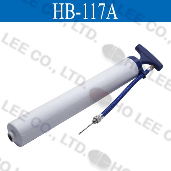 HB-117A 12"WITH STORAGE OF NEEDLE AND (ADAPTOR INSIDE THE HANDLE OF PUMP) HOLEE