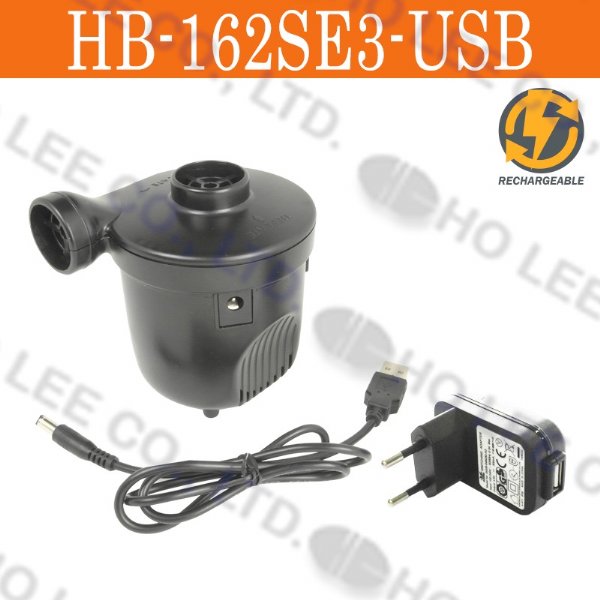 HB-162SE3-USB Rechargeable Pump w/ USB cable / European standard HOLEE