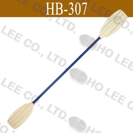 HB-307 74&quot; Plastic Shaft Oar (converts to paddle) HOLEE