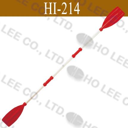 HI-214 86.5&quot; 3-pc Alu. Kayak Paddle HOLLE