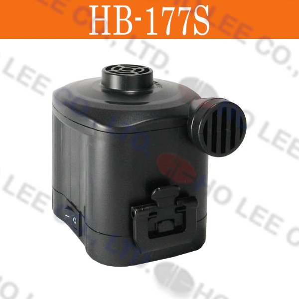 HB-177S 乾電池電動ポンプ (0.36PSI) 穴
