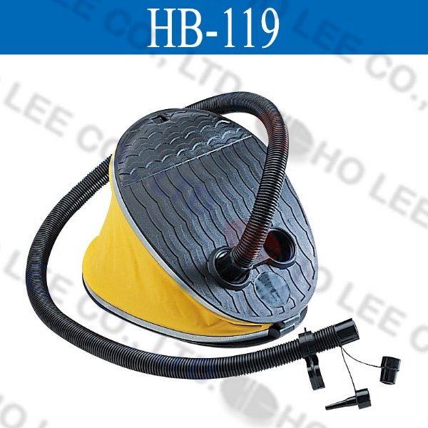 HB-119 腳踏式充氣泵浦(28.6x22.2x19cm) HOLEE