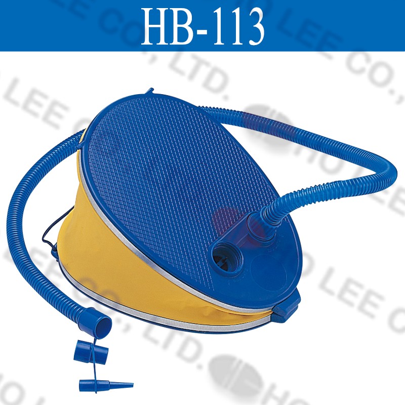 HB-113足操作式インフレータブルポンプ（25.4x18.1x15.5cm）ホーリー