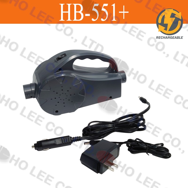 HB-551D+ TWO WAYS Rechargeable AIR Pump HOLEE