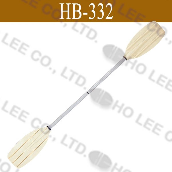HB-332 64" Plastic Shaft Oar(converts to paddle) HOLEE
